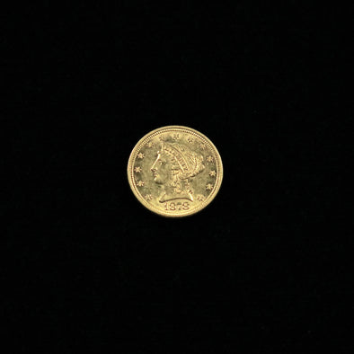 1878 Quarter Eagle 2.50 Liberty Head Dollar Gold Coin