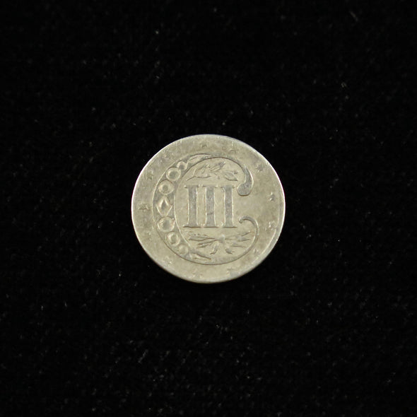 1860 Three Cent Silver Trimes
