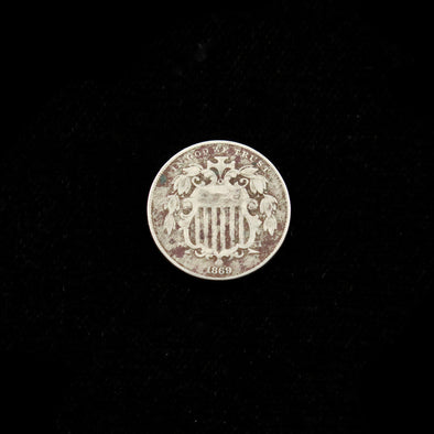 1869 Shield Nickel