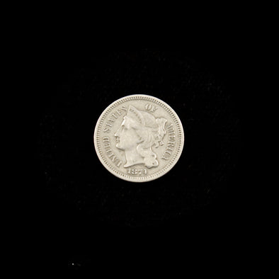 1874 Three Cent Piece (Nickel)