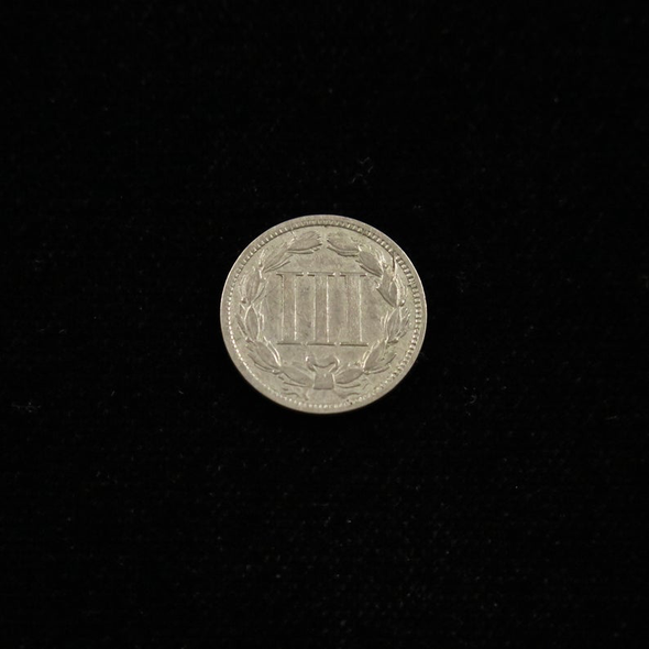 1865 Three Cent Piece (Nickel)
