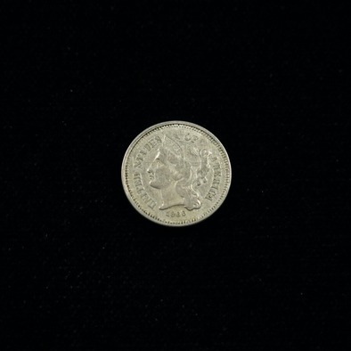 1866 Three Cent Piece (Nickel)