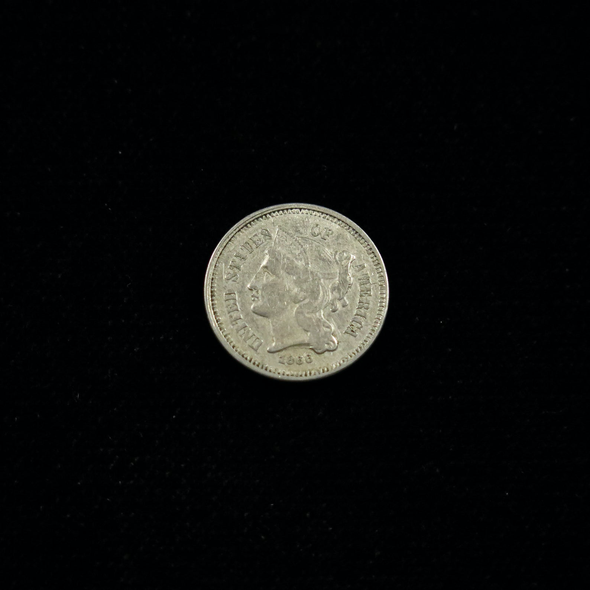 1866 Three Cent Piece (Nickel)
