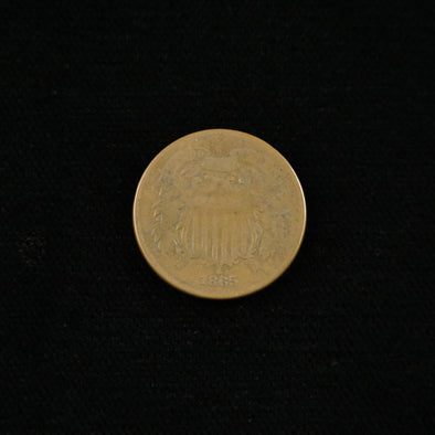 1865 Two Cent Piece Fancy 5