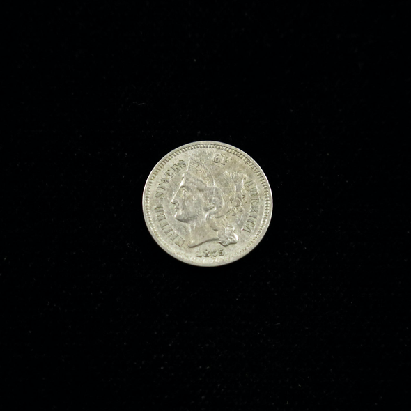 1875 Three Cent Piece (Nickel)