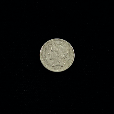 1866 Three Cent Piece (Nickel)