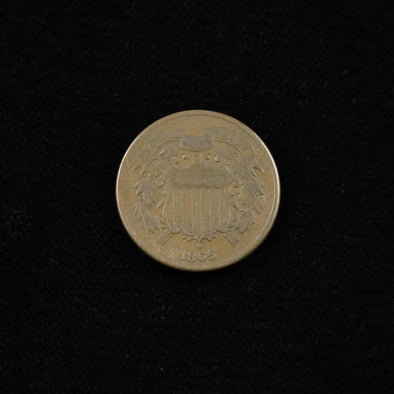 1865 Two Cent Piece Plain 5